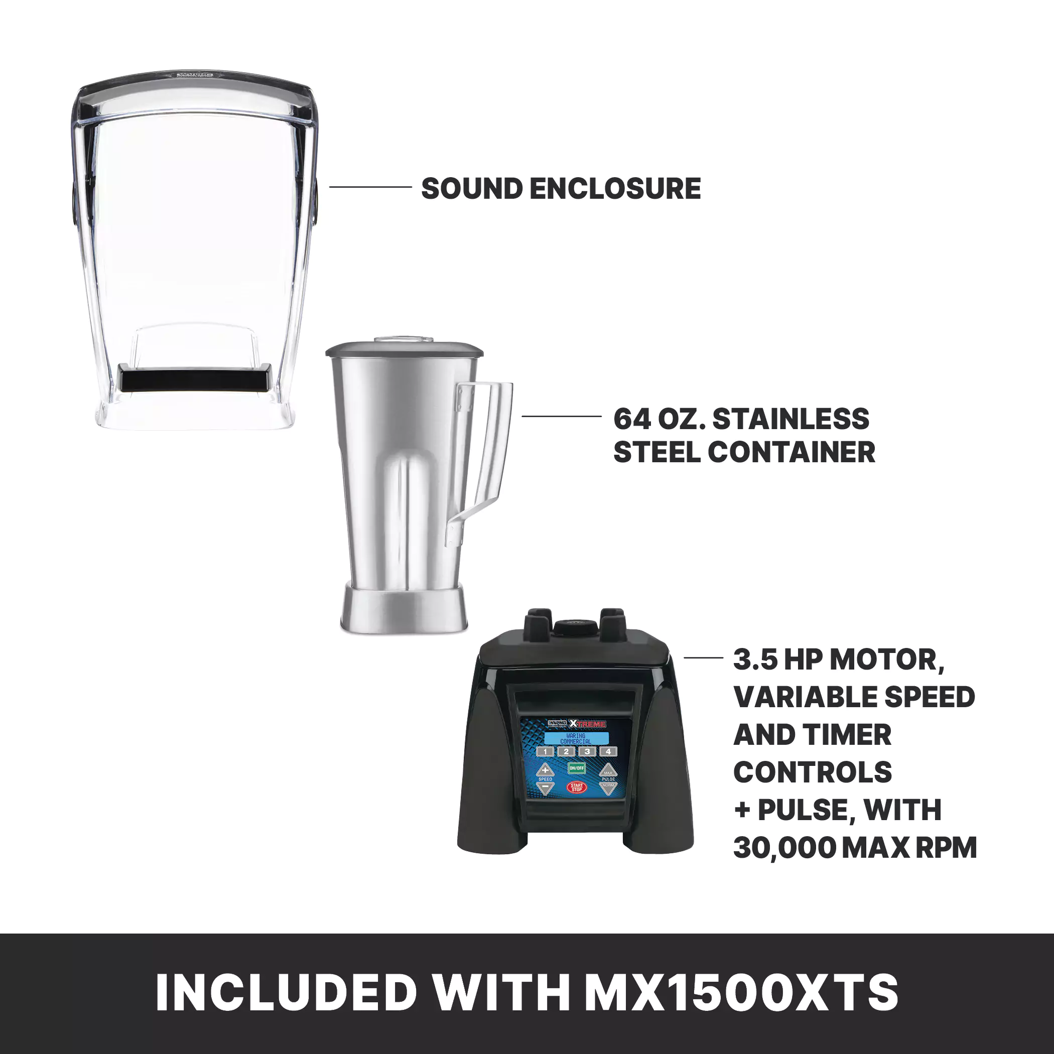 ベース Fusion Blender USED Amazon.com: EastFune for Vitamix Blenders 64Oz Container